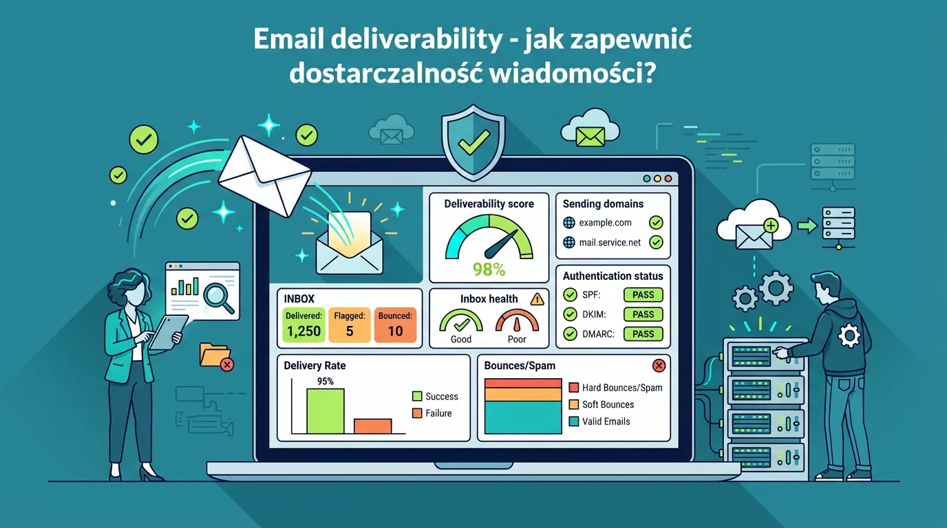 Email deliverability - jak zapewnić dostarczalność wiadomości?