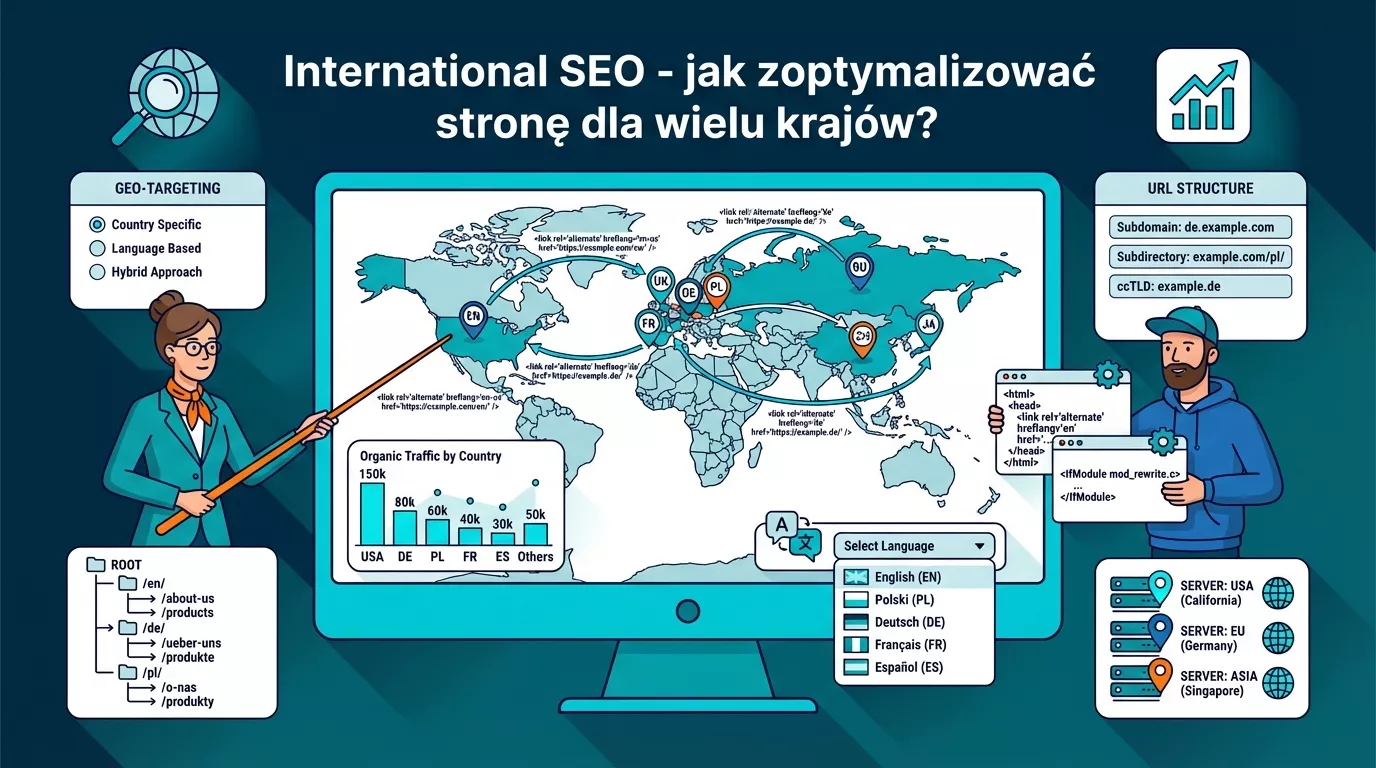 International SEO - jak zoptymalizować stronę dla wielu krajów?