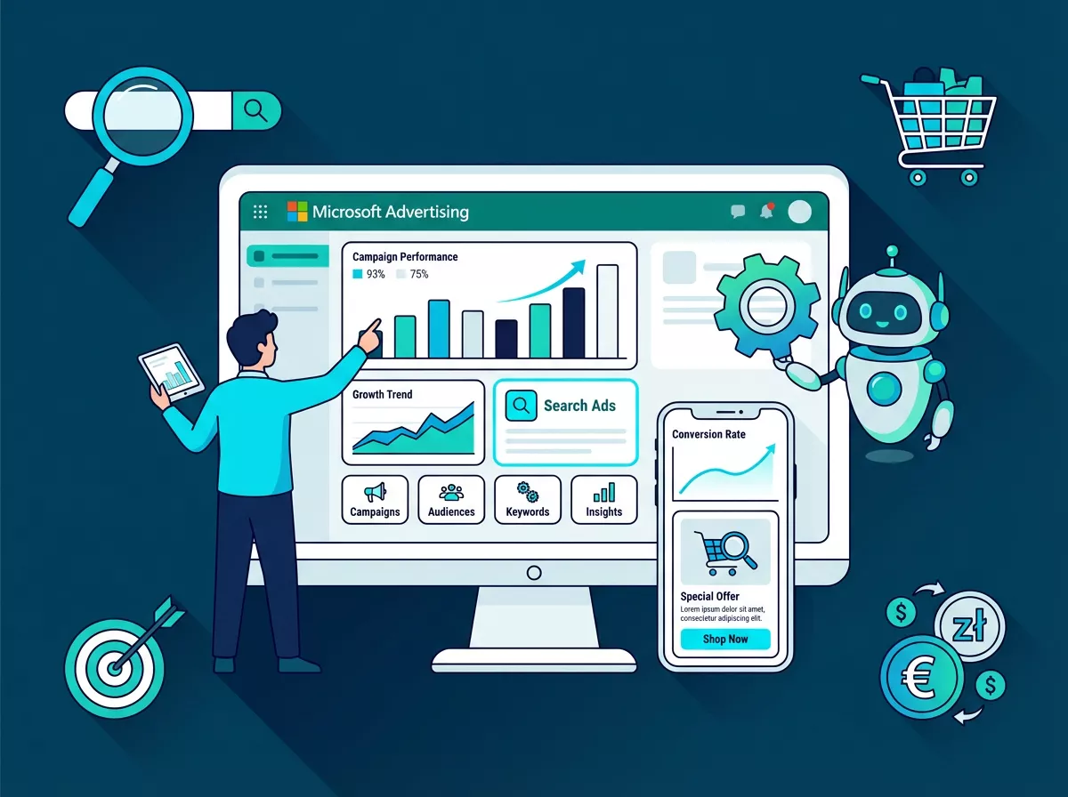 Microsoft Advertising (Bing Ads) - alternatywa dla Google Ads