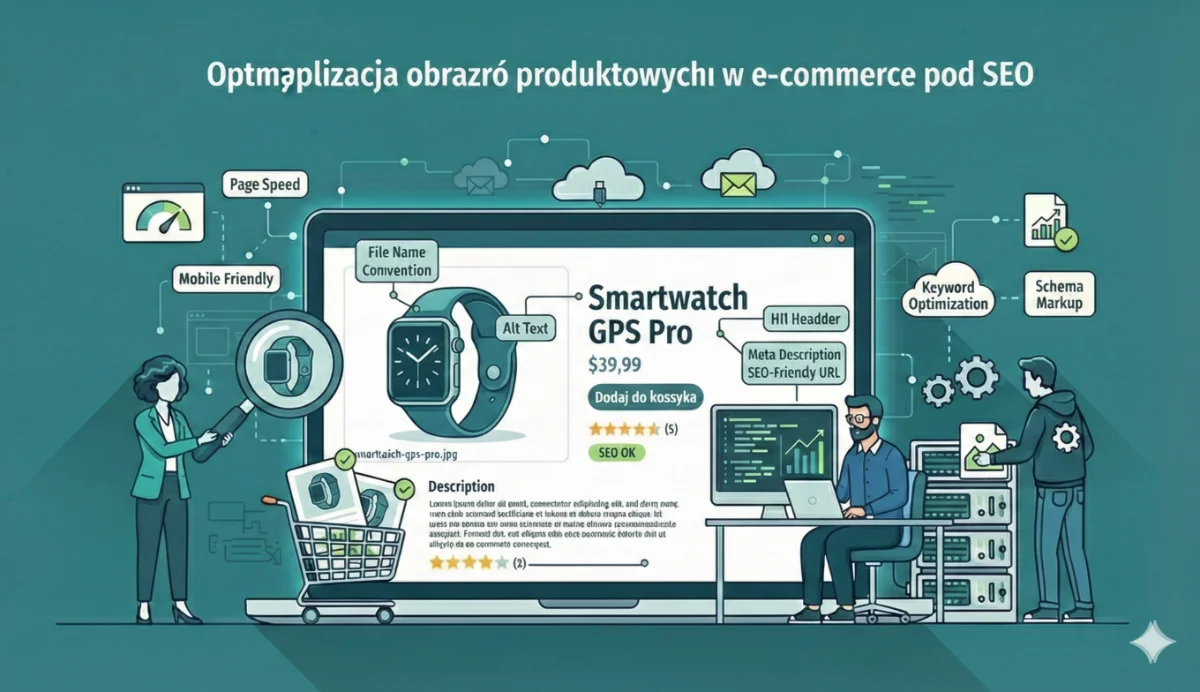 Optymalizacja obrazów produktowych w e‑commerce pod SEO: kompletny przewodnik