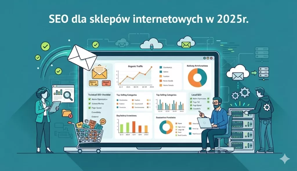 SEO dla sklepów internetowych w 2025 r. – kompletny poradnik pozycjonowania e‑commerce